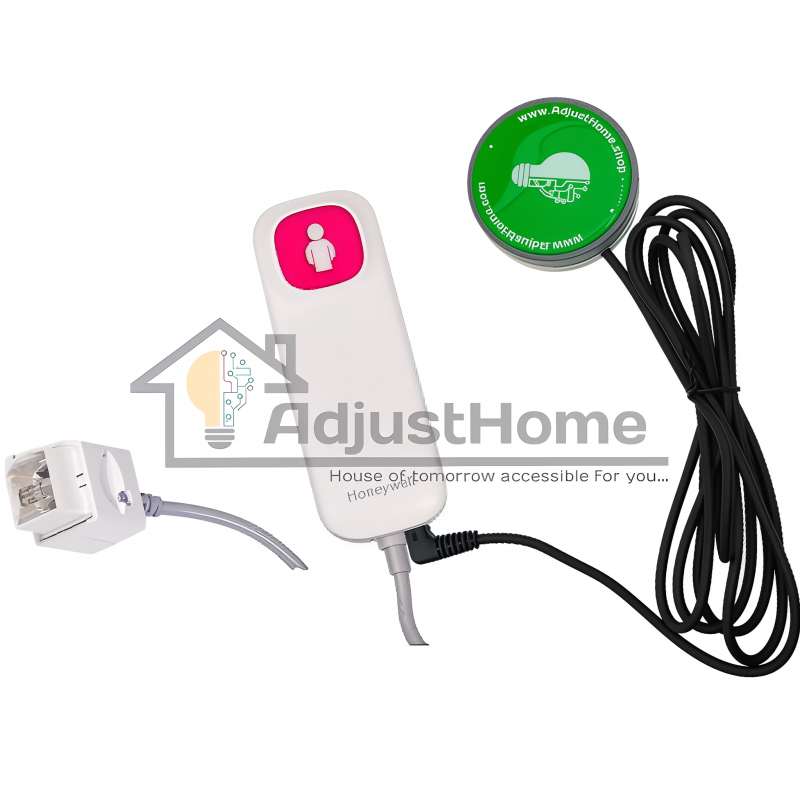 Poire d'appel compatible Ackermann mini éjectable avec prise contacteur Poire d'appel compatible Ackermann mini éjectable avec prise contacteur