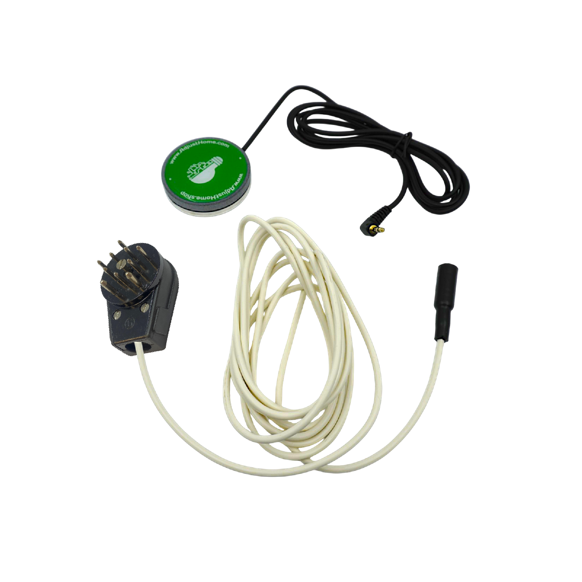 Adaptateur Hirschmann 6 ou 10 broches avec prise handicap Adaptateur Hirschmann 6 ou 10 broches avec prise handicap