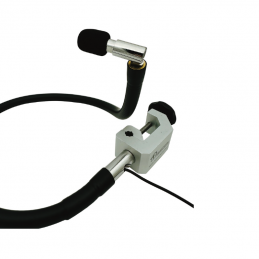 Micro sur flexible orientable pour contacteur vocal handicap