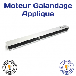 Moteur de porte coulissante handicap