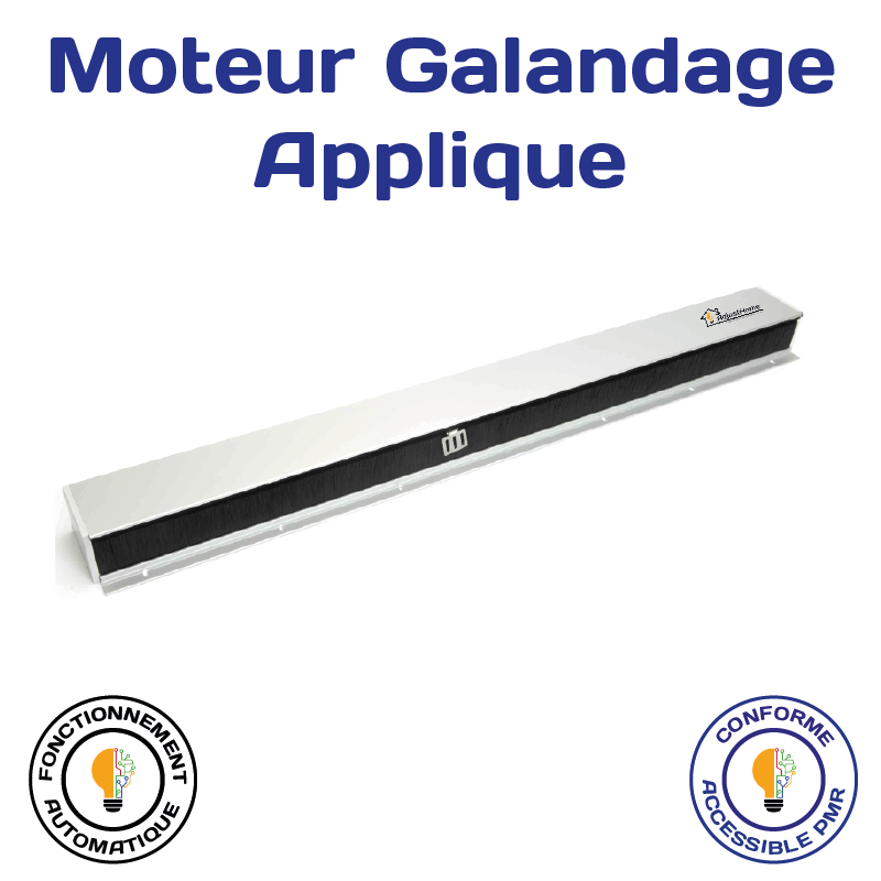 Moteur de porte coulissante handicap