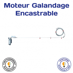 Moteur de porte galandage handicap