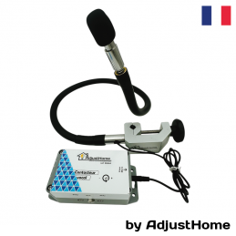 Contacteur vocal handicap avec micro sur flexible