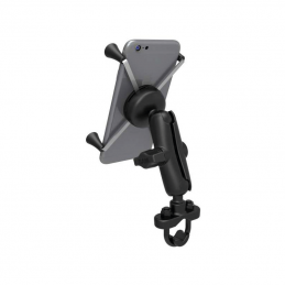 Support téléthèse smartphone fixation U domotique handicap AdjustHome